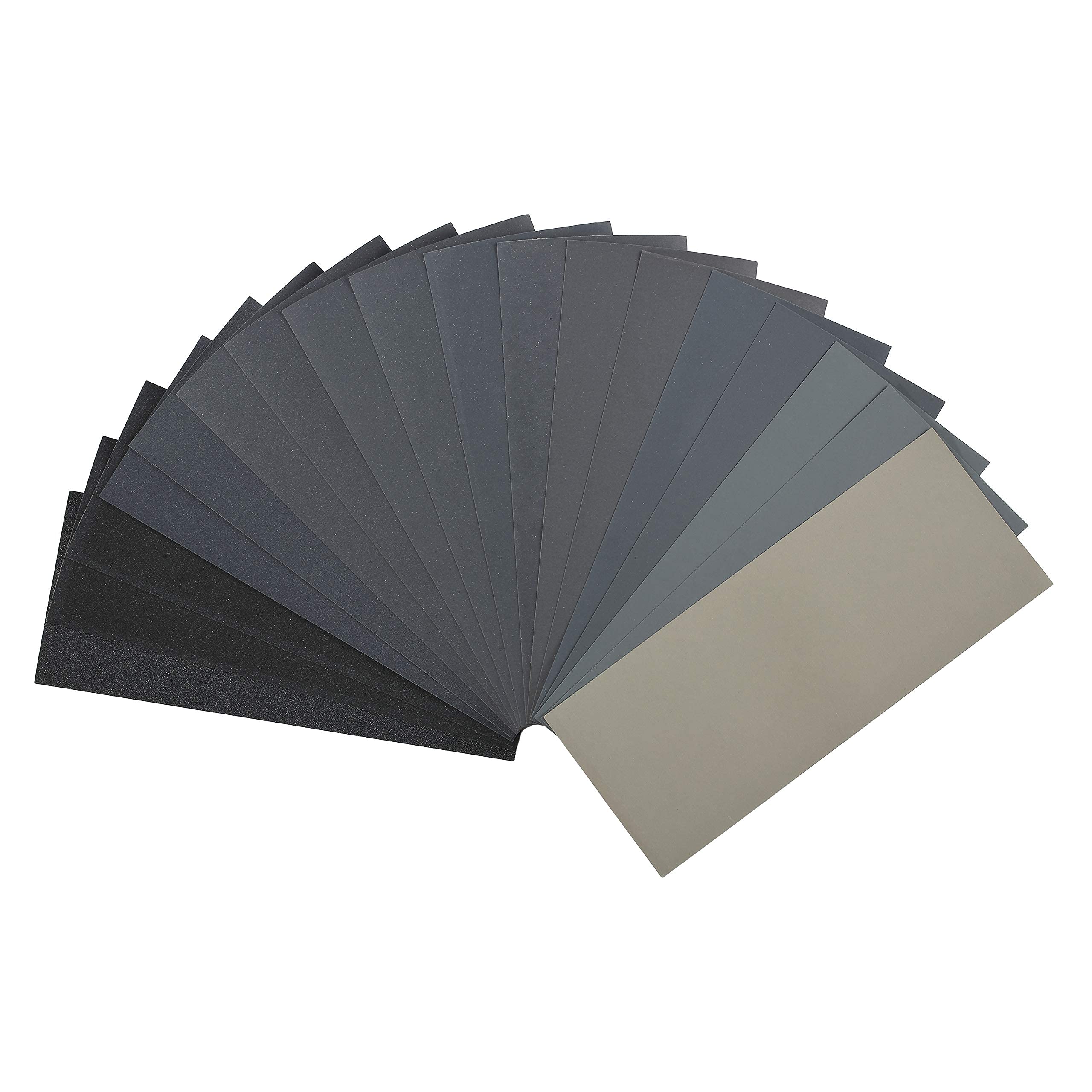 HASTHIP 18Pcs Sanding Paper, Sanding Paper Set, Sand Papaer, Upgraded Dry Wet Waterproof Sandpaper for Surface Sanding of Wood and Furniture Automotive Polishing (9×3.6inch) HASTHIP 18Pcs Sanding Paper, Sanding Paper Set, Sand Papaer, Upgraded Dry Wet Waterproof Sandpaper for Surface Sanding of Wood and Furniture Automotive Polishing (9×3.6inch)